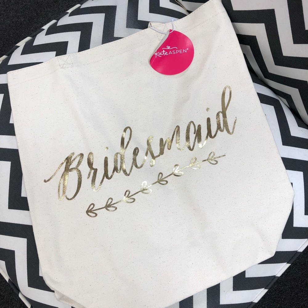 Bridesmaid tote bag